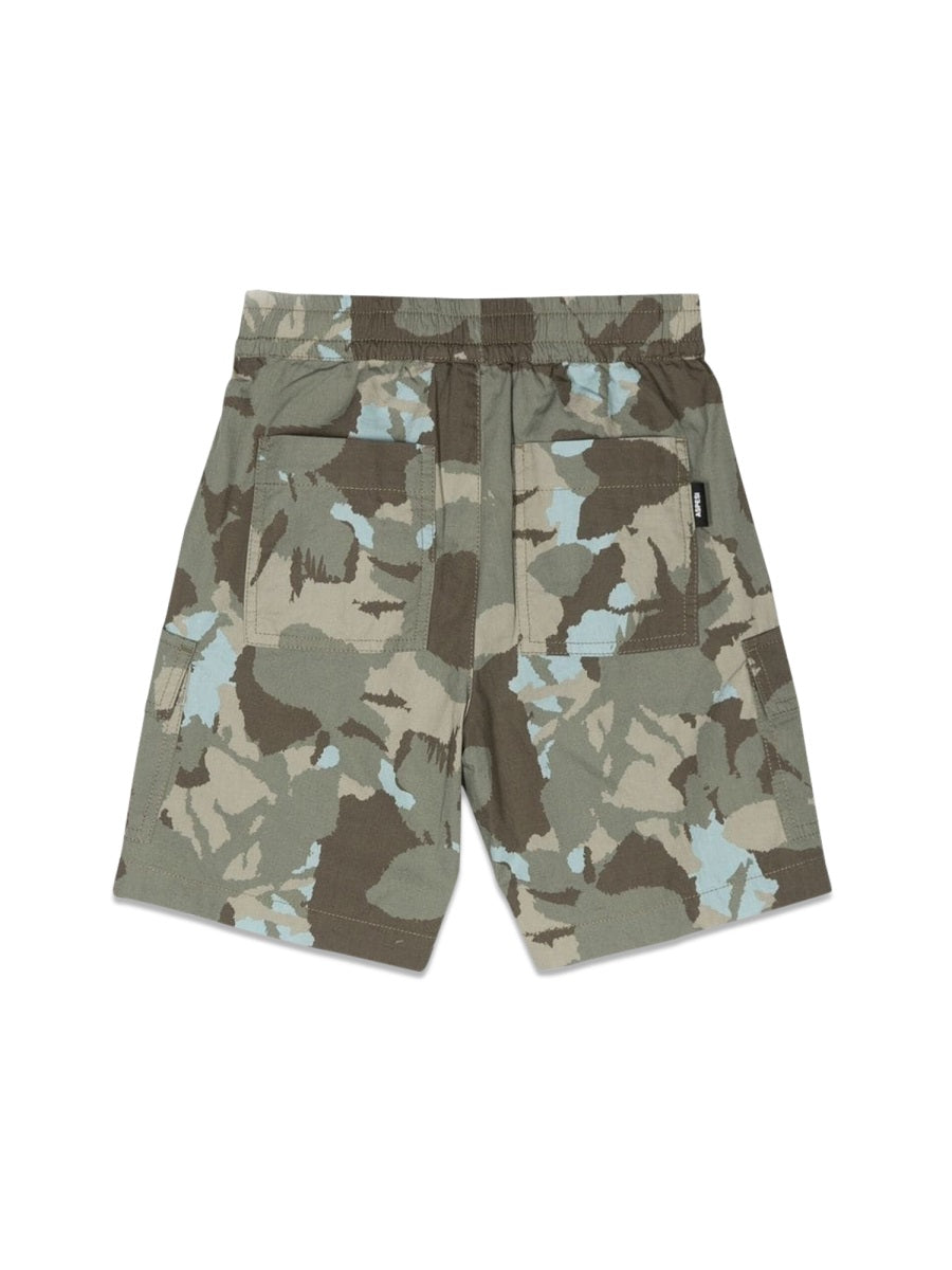 ASPESI Boys' Mini Camouflage Bermuda Shorts