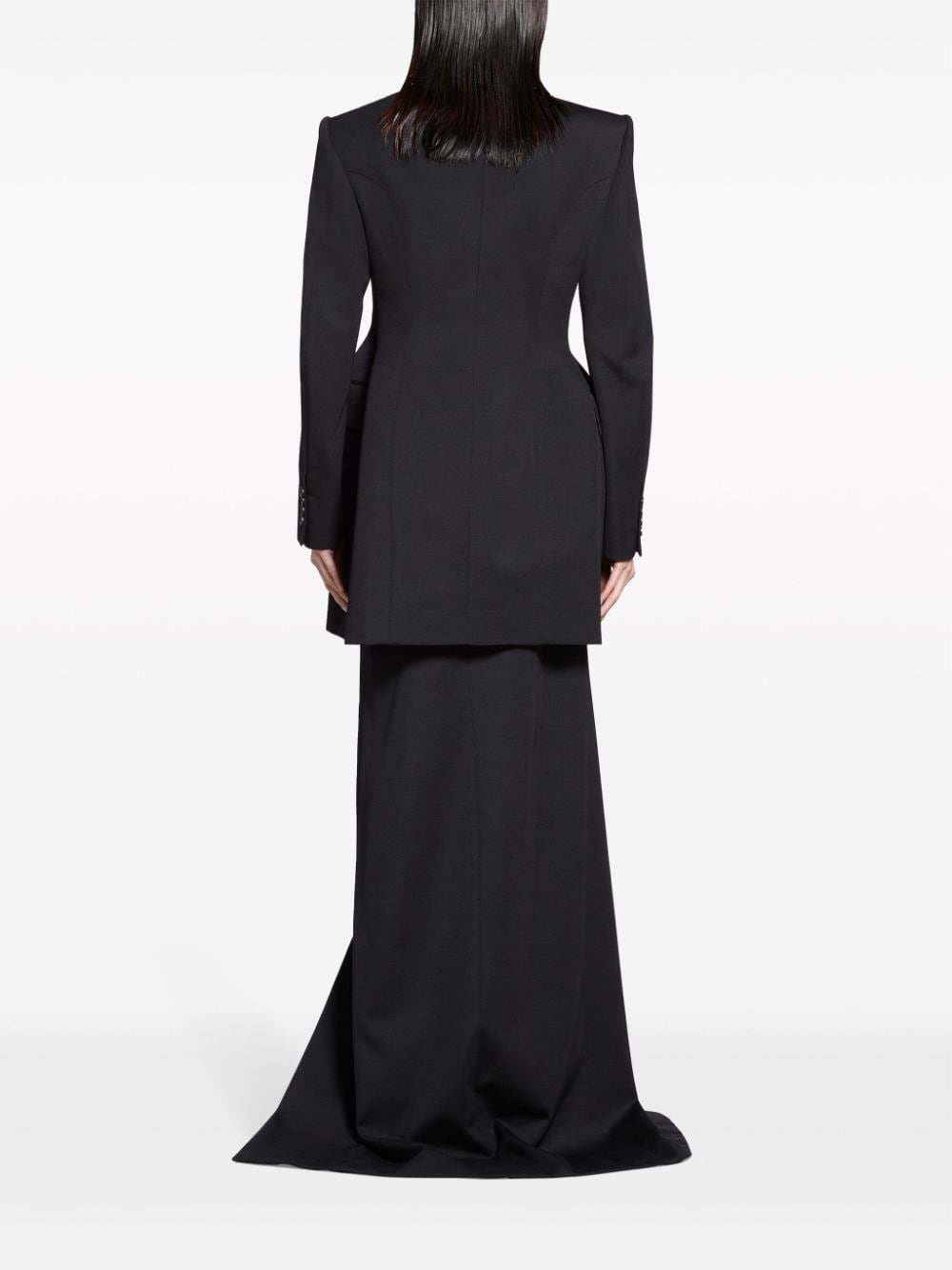 BALENCIAGA Double-Breasted Wool Jacket for Women