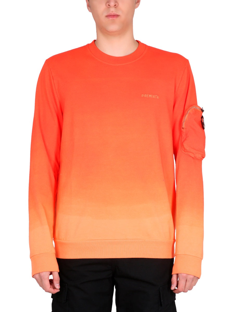 PREMIATA Stylish Cross-Neck Sweatshirt for Men