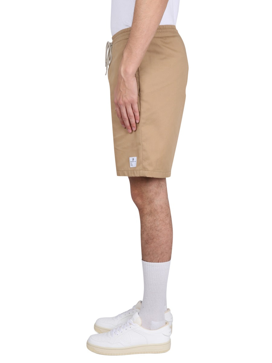 DEPARTMENT FIVE Men's Drawstring Bermuda Shorts