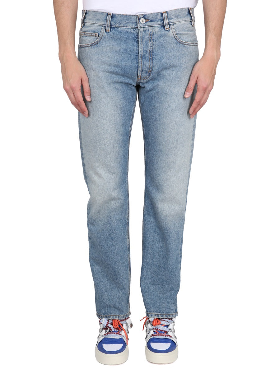 MARCELO BURLON COUNTY OF MILAN Slim Fit Jeans - Men's Essential