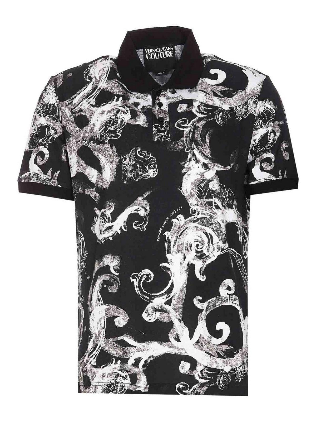 VERSACE JEANS COUTURE Classic Cotton T-Shirts and Polos for Men - SS24 Collection