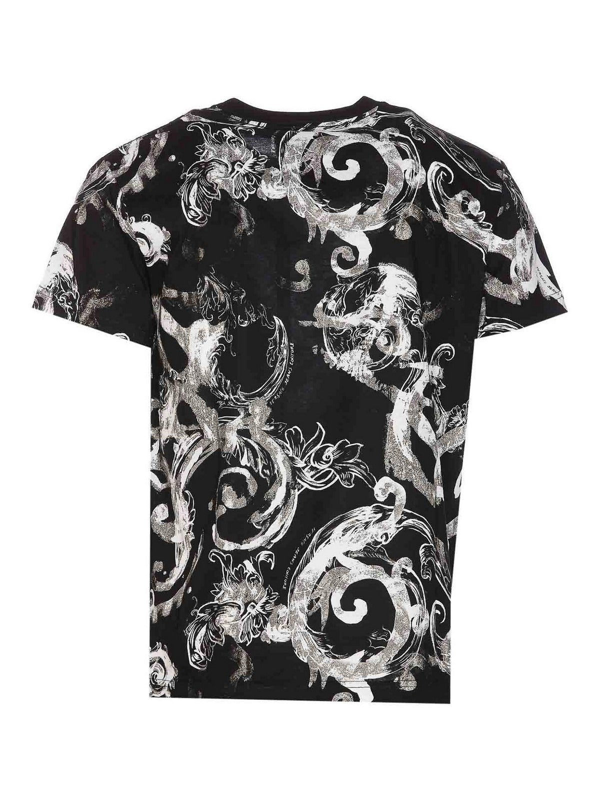 VERSACE JEANS COUTURE Classic Cotton T-Shirt for Men - SS24 Collection