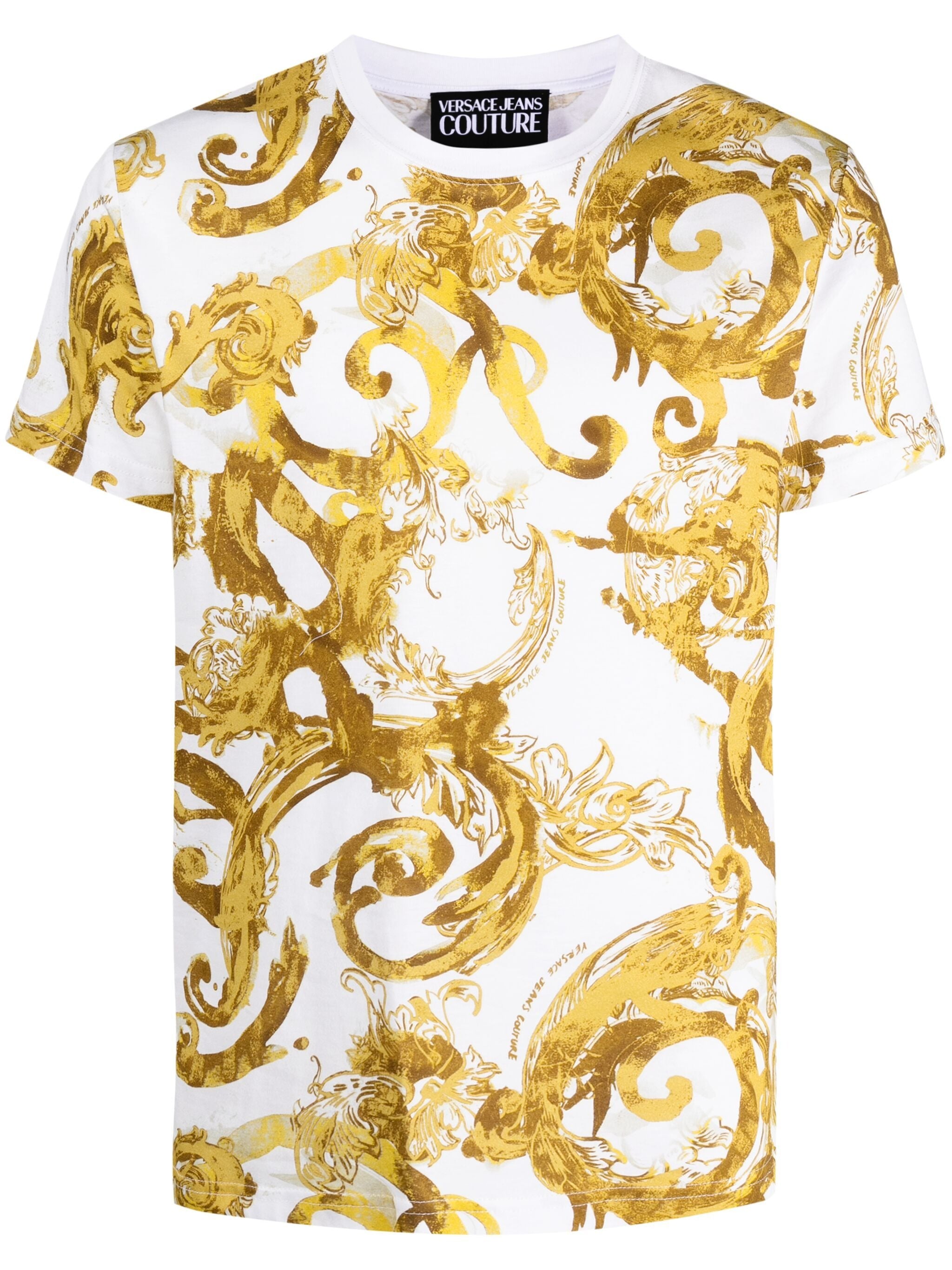 VERSACE JEANS COUTURE Cotton T-Shirt and Polo for Men - SS24 Collection