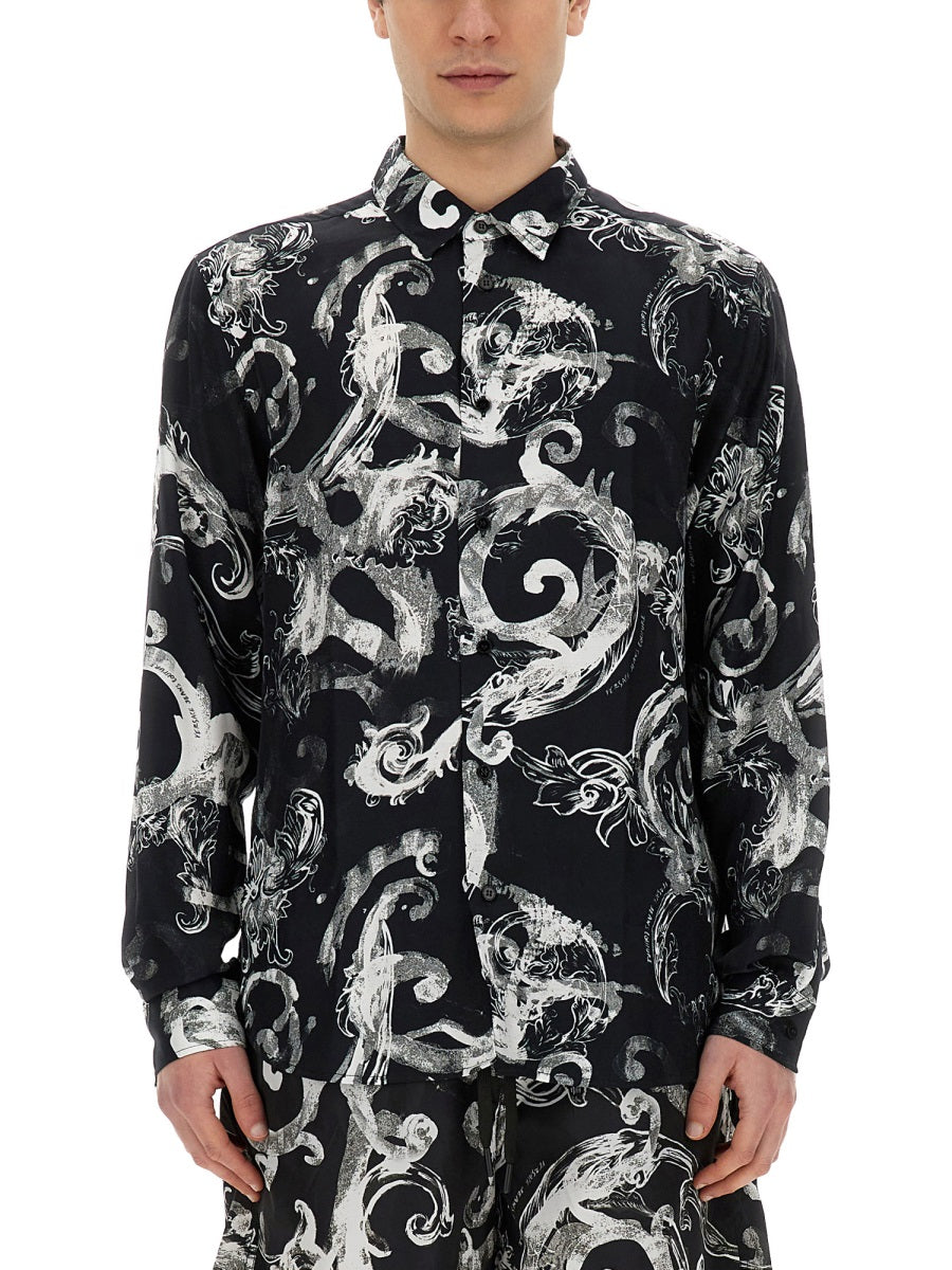 VERSACE JEANS COUTURE 100% VI Mini Shirt for Men - SS24 Collection