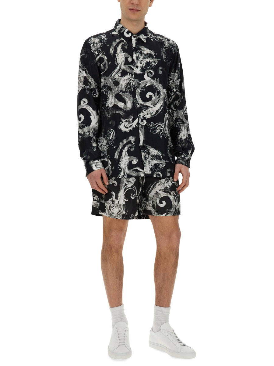 VERSACE JEANS COUTURE 100% VI Mini Shirt for Men - SS24 Collection