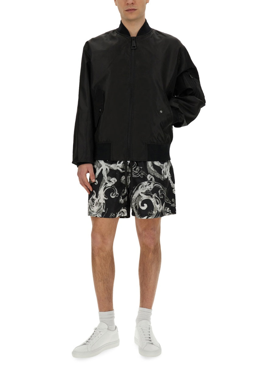 VERSACE JEANS COUTURE Technical Fabric Jacket - Size 48