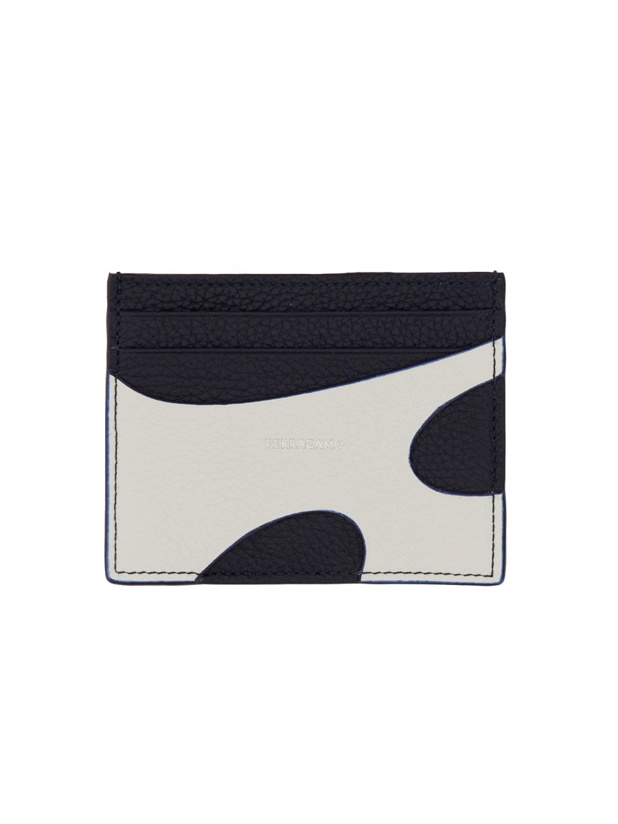 Ferragamo Leather Card Holder - Mini