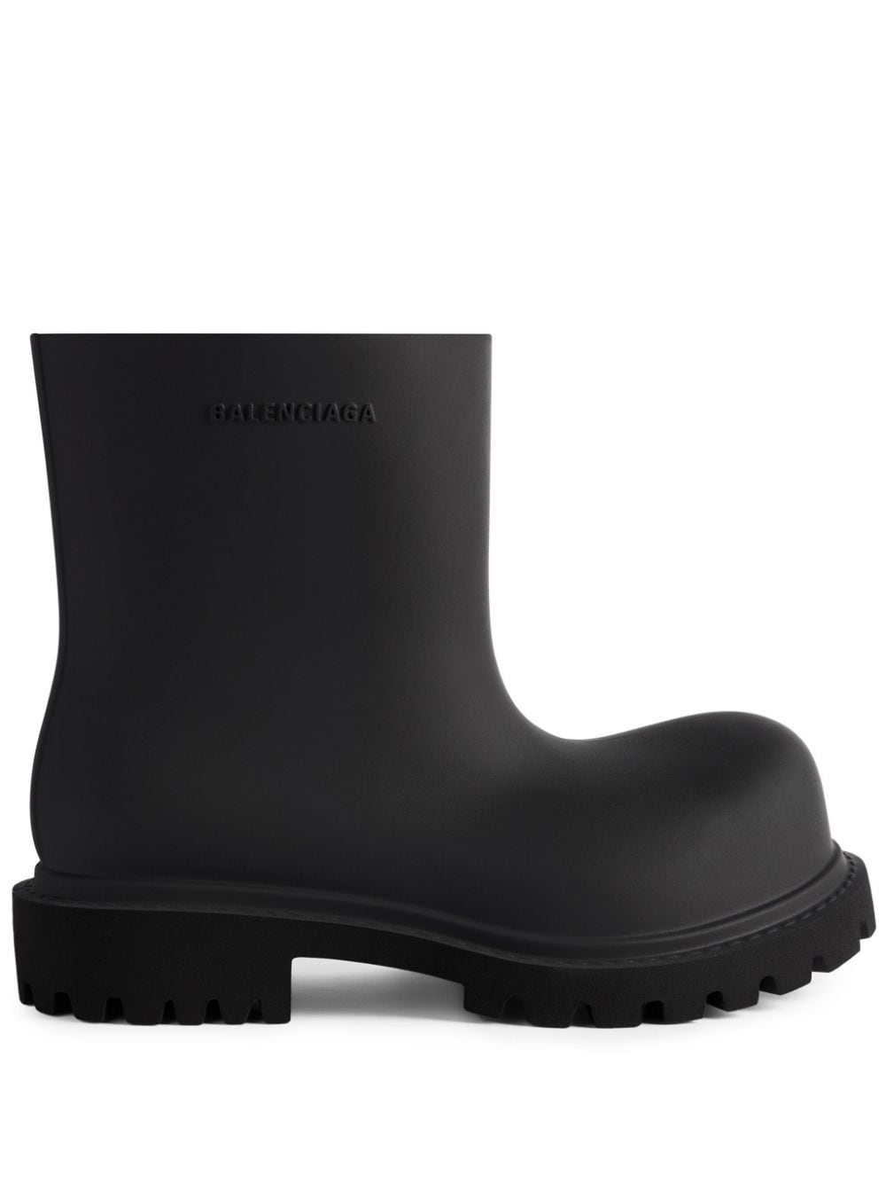 BALENCIAGA Men's Steroid Logo-Embossed Ankle Boots
