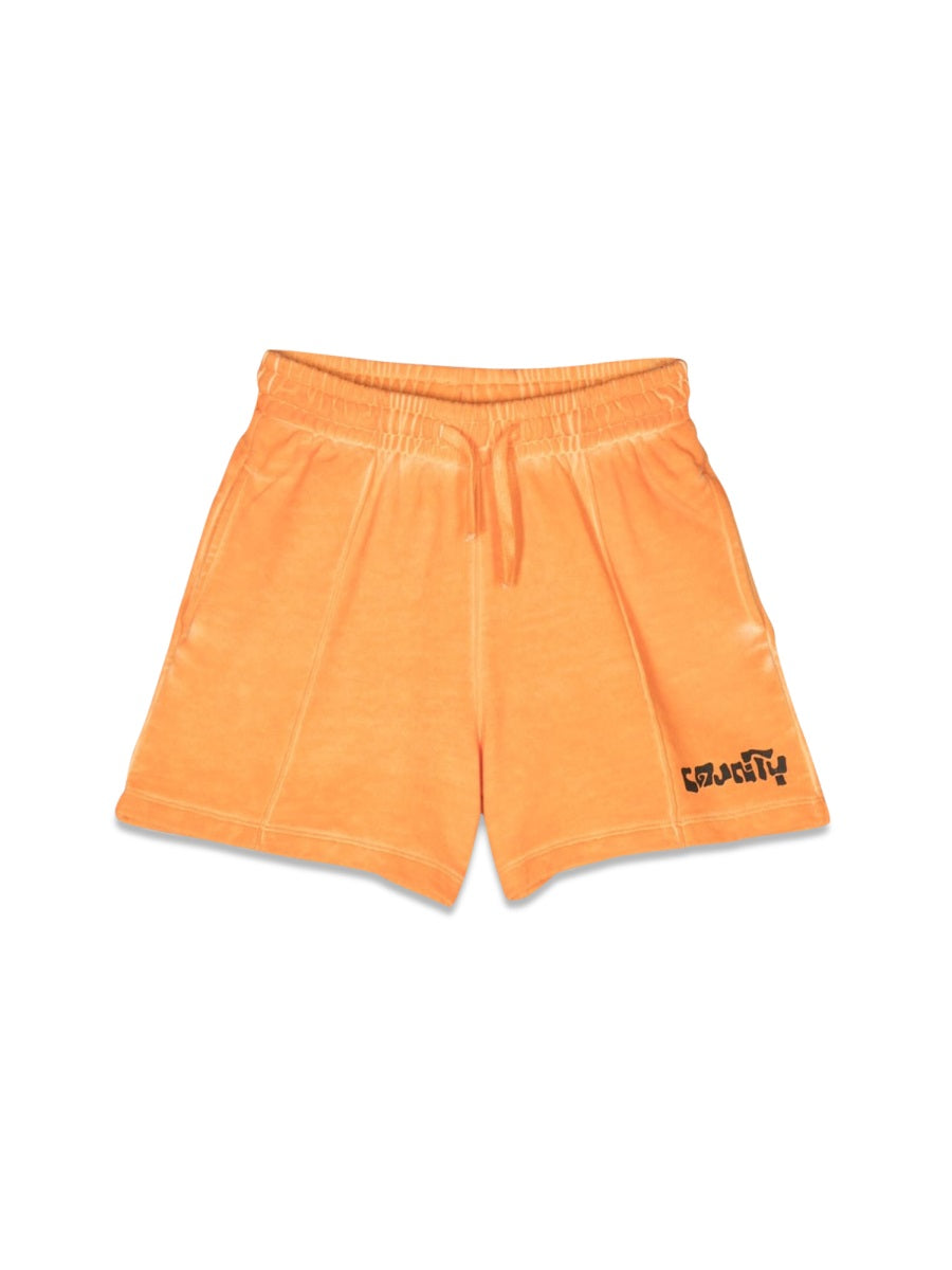 MARCELO BURLON COUNTY OF MILAN Mini Sweatshorts for Boys