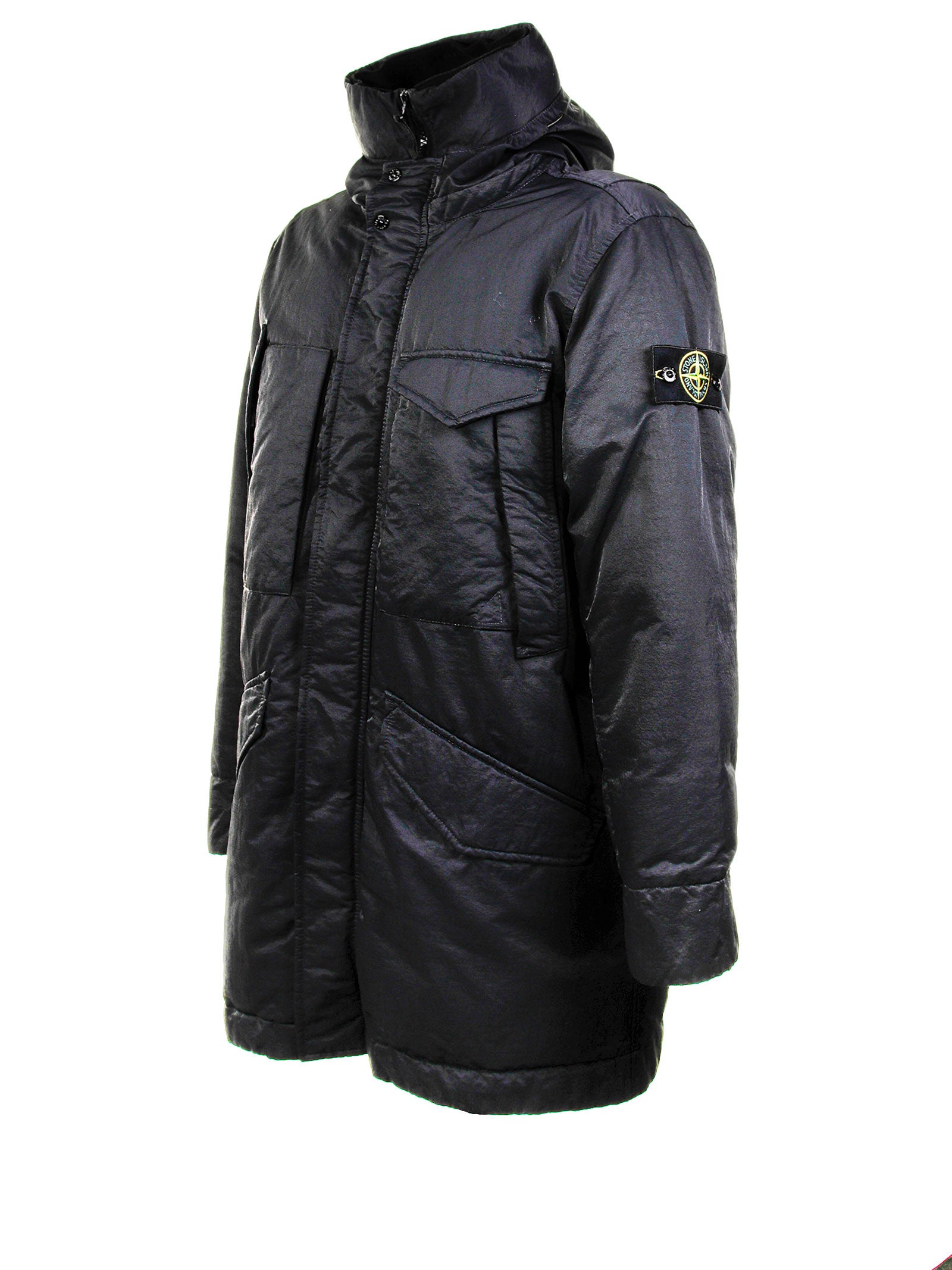 STONE ISLAND Matte Nylon Parka Jacket for Men