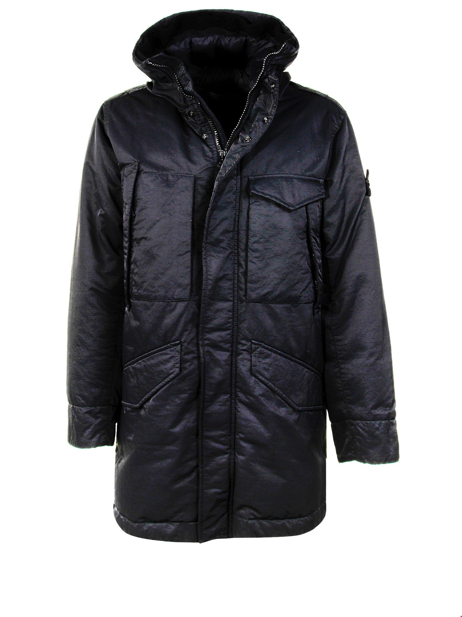 STONE ISLAND Matte Nylon Parka Jacket for Men
