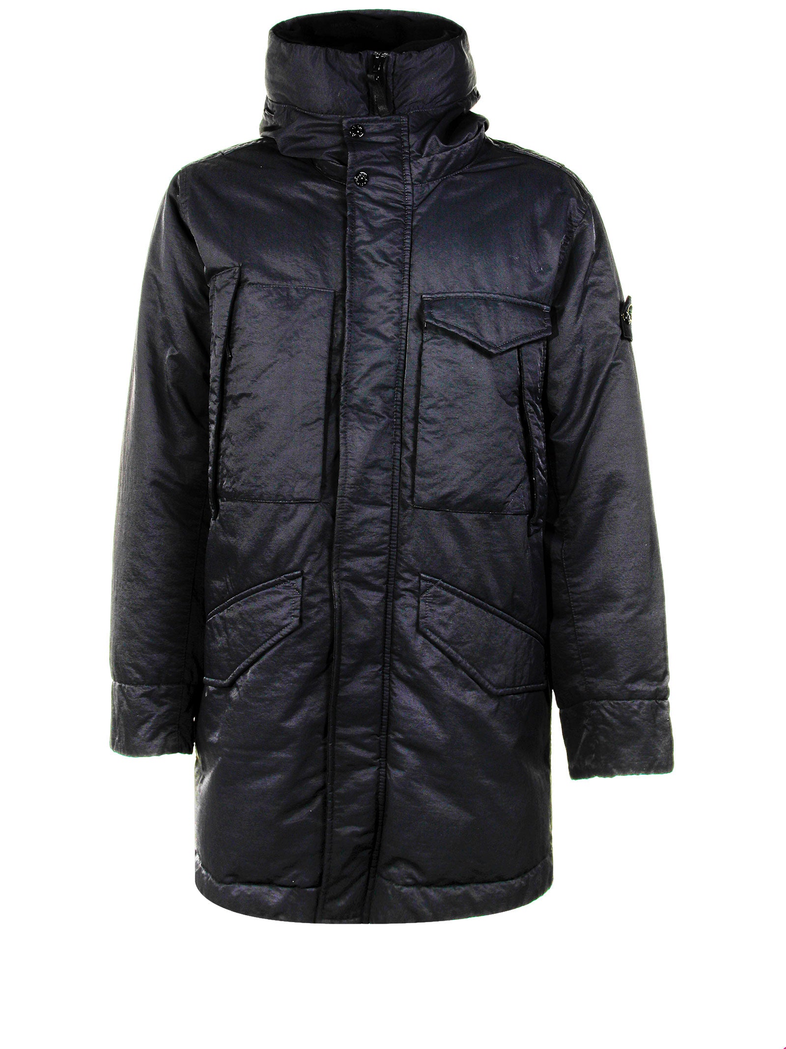 STONE ISLAND Matte Nylon Parka Jacket for Men