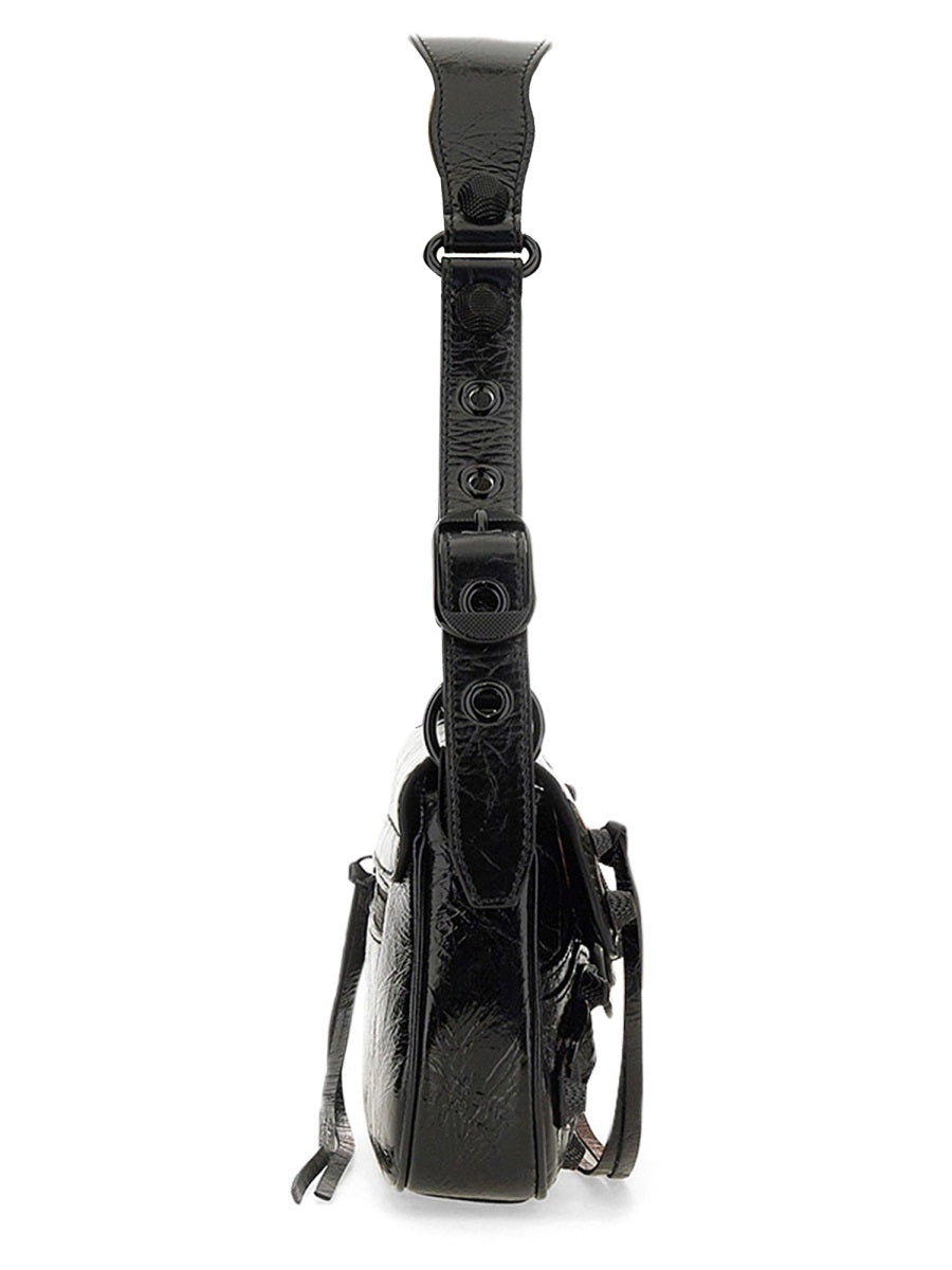 BALENCIAGA Mini Leather Shoulder Handbag