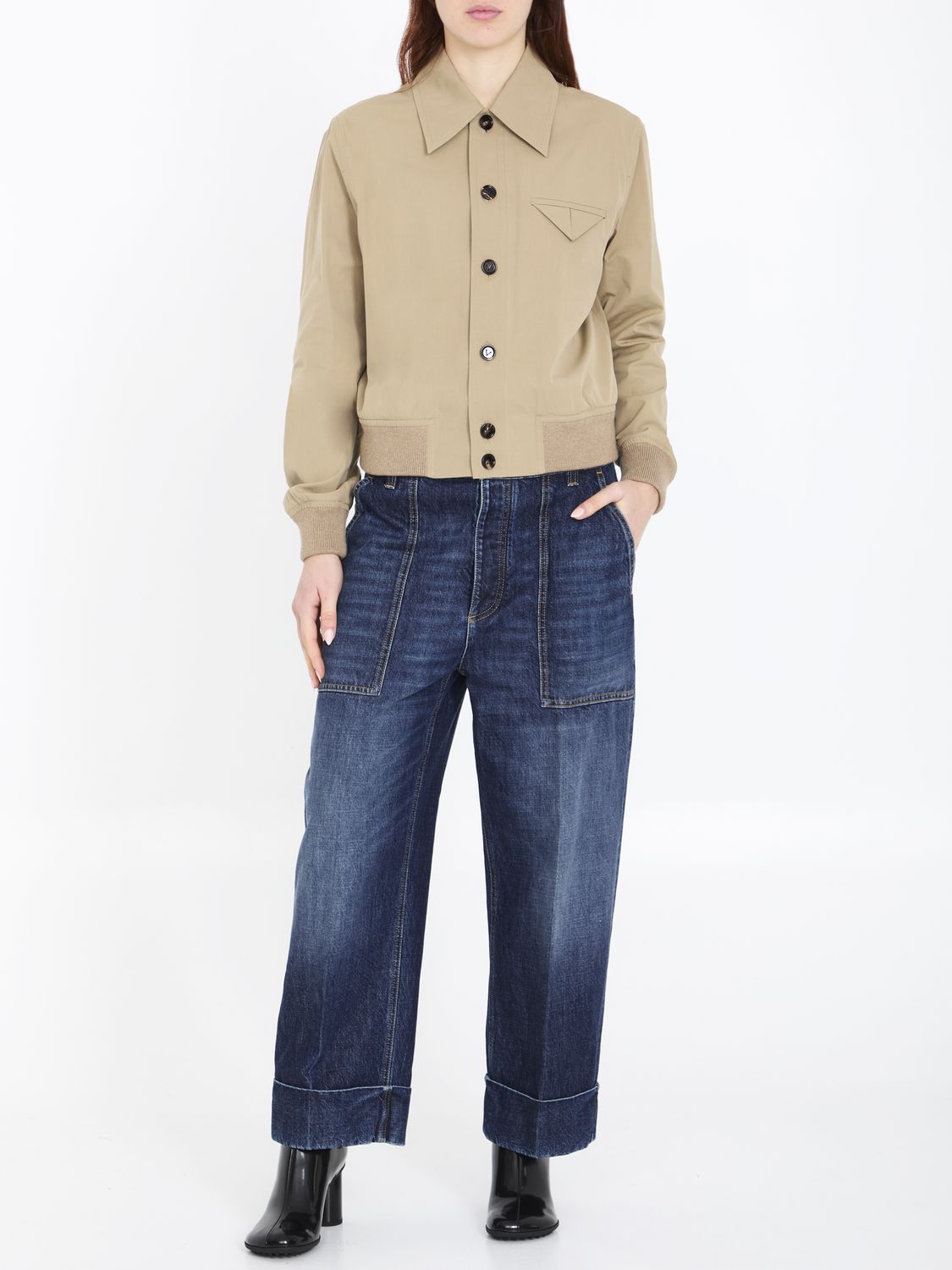 BOTTEGA VENETA Women's Denim Jeans - SS24 Collection