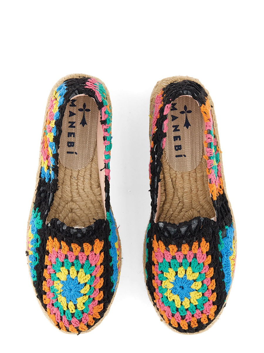 MANEBI Espadrille Double Sun Flats for Women - Seasonal Collection