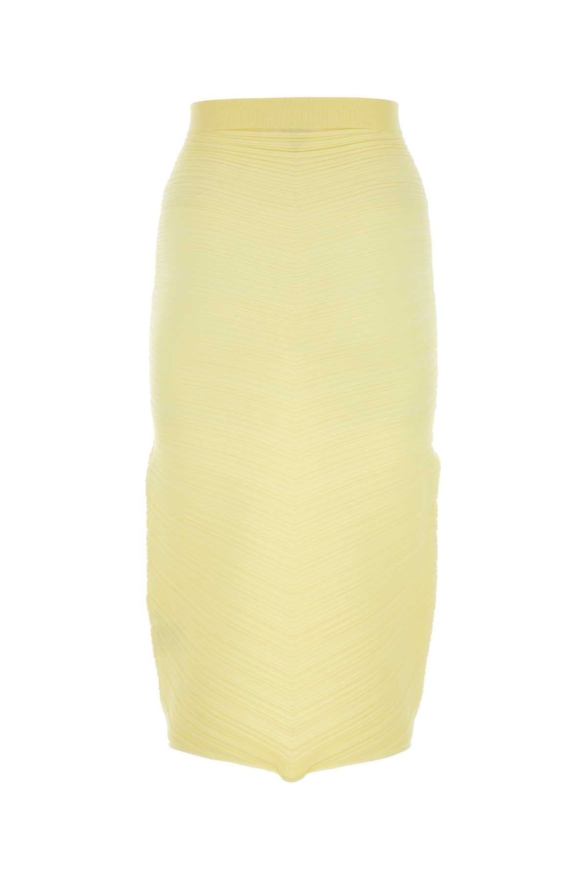 BOTTEGA VENETA Stretch Cotton Blend Mini Skirt