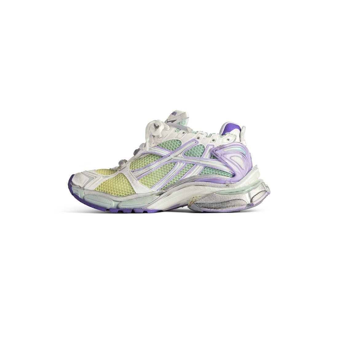 BALENCIAGA Gradient Mesh Runner Sneakers for Women