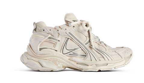 BALENCIAGA Panelled Lace-Up Sneakers for Women