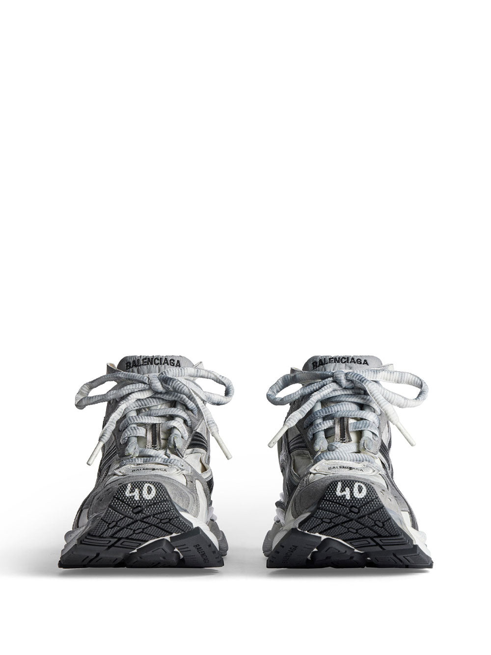 BALENCIAGA Nylon and Suede-Like Fabric Runner Sneakers for Men