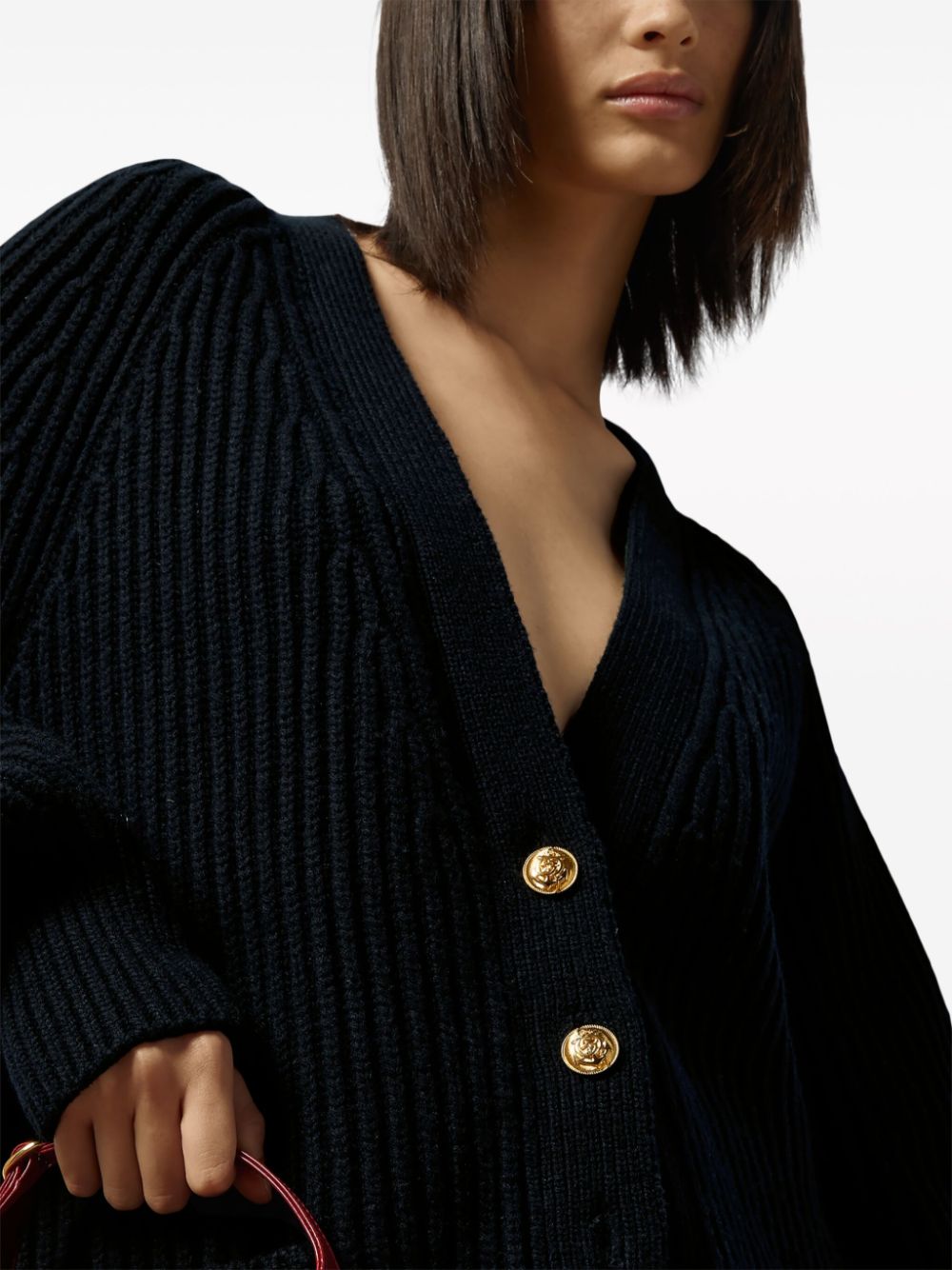 GUCCI Wool and Cashmere Cardigan for Women