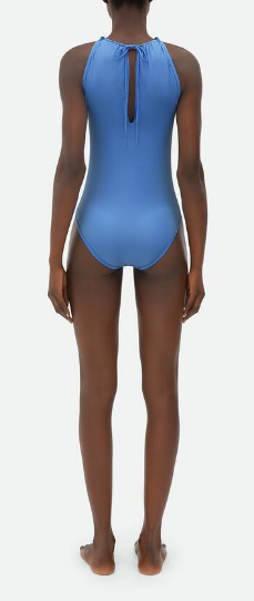 BOTTEGA VENETA Halterneck Mini Beachwear with Keyhole Detail