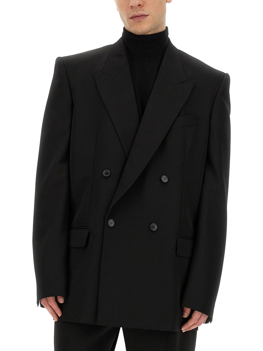 BALENCIAGA Regular Fit Wool Jacket - Size M