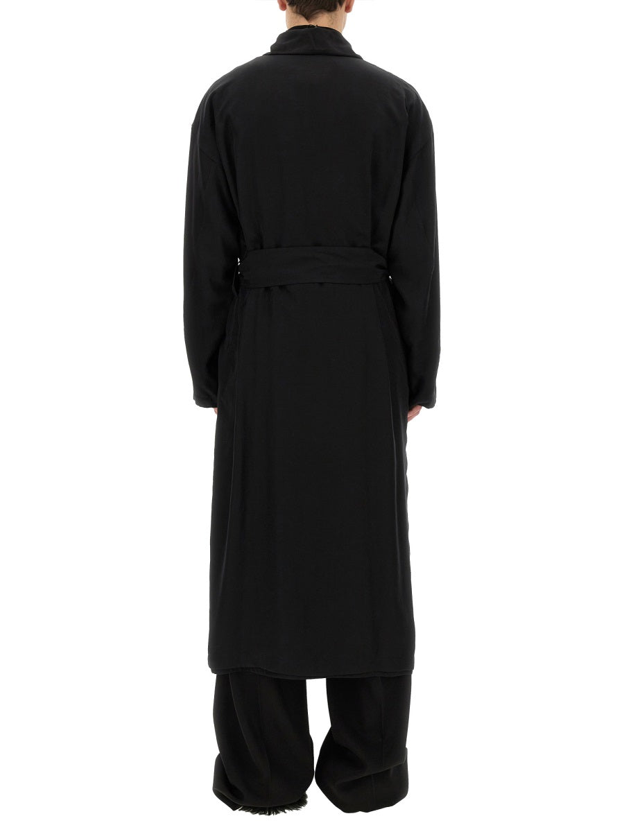 BALENCIAGA Belted Trench Jacket - Regular Fit Size 1