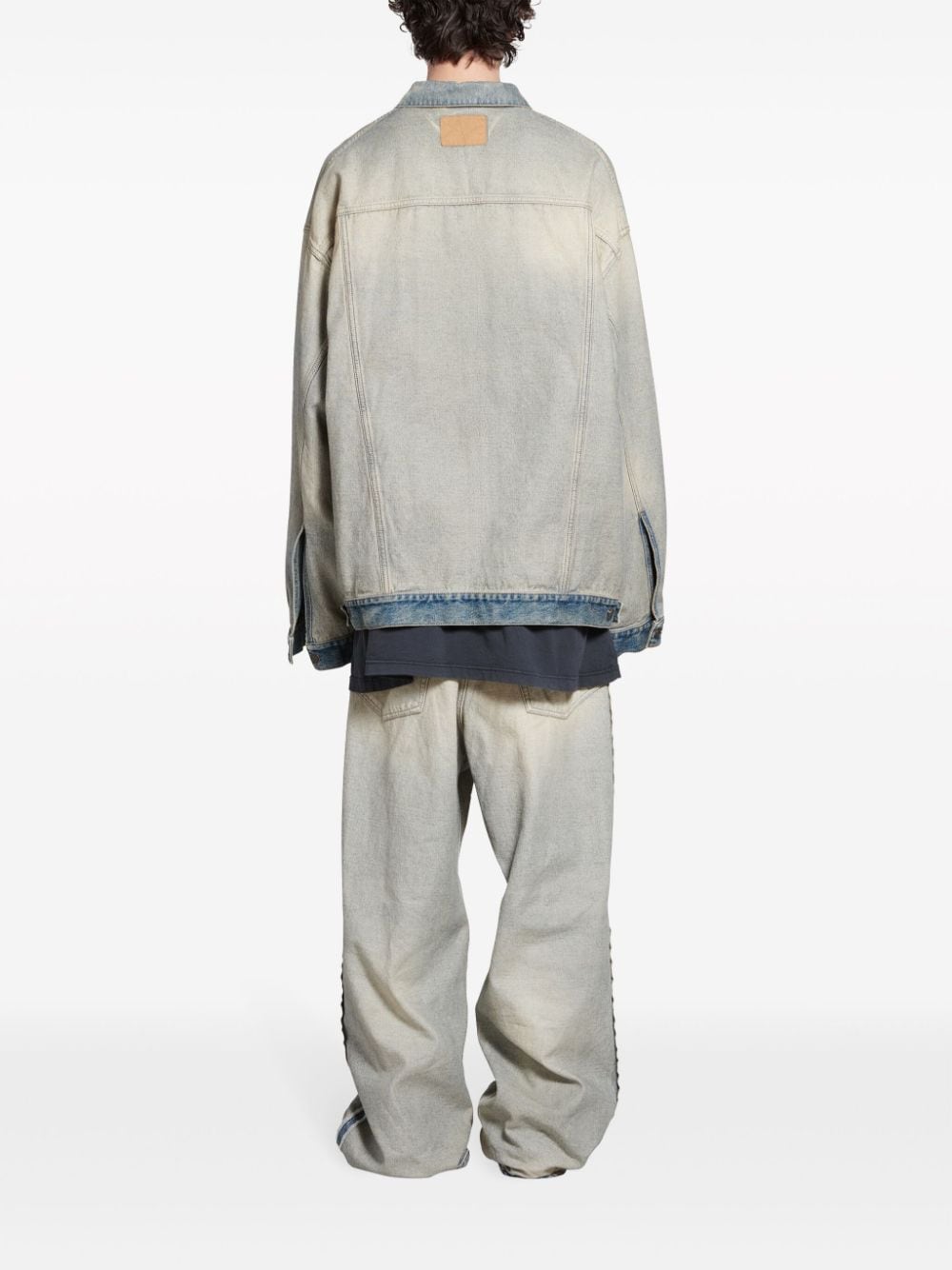 BALENCIAGA Oversized Denim Jacket for Women