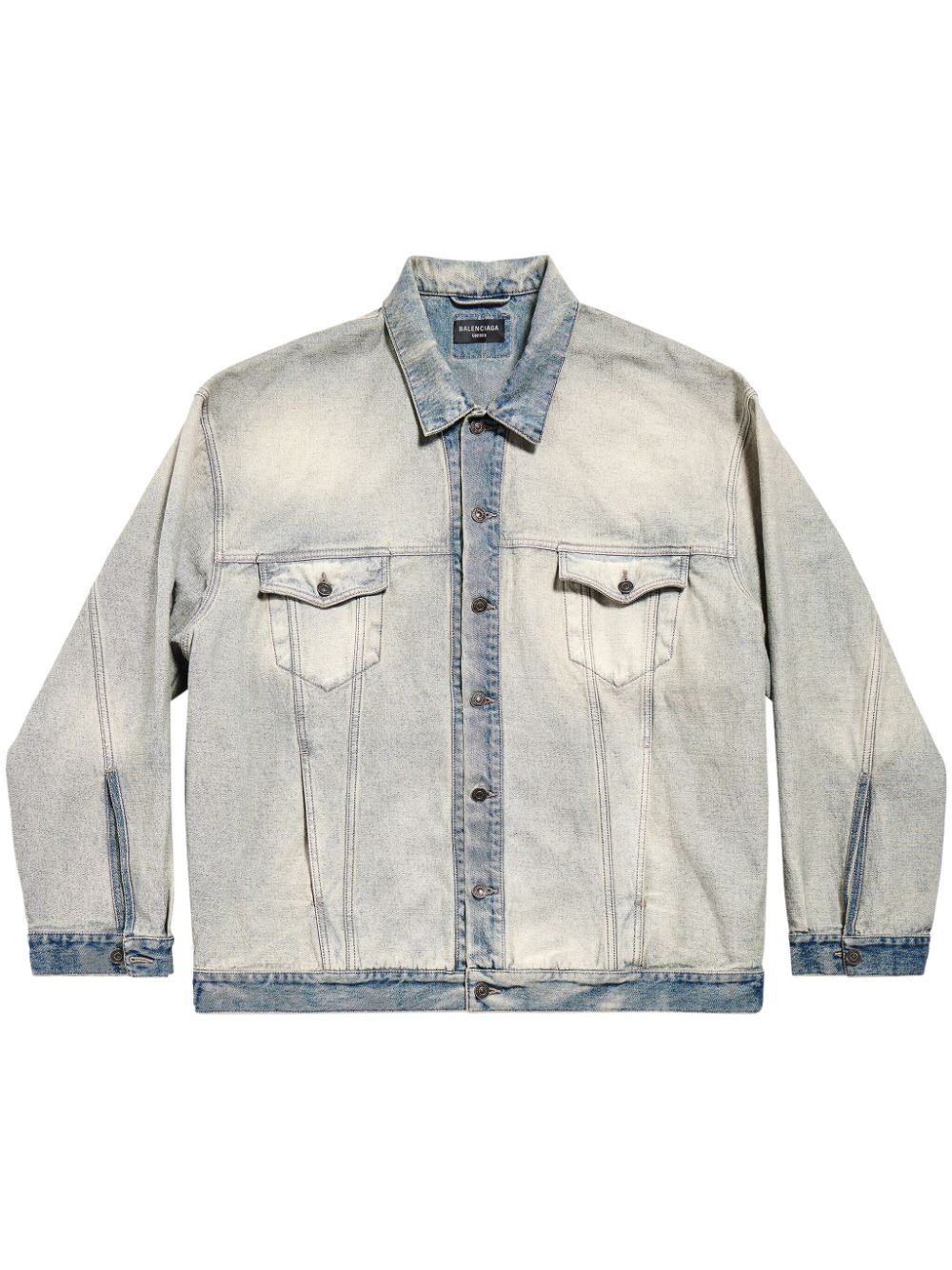 BALENCIAGA Oversized Denim Jacket for Women