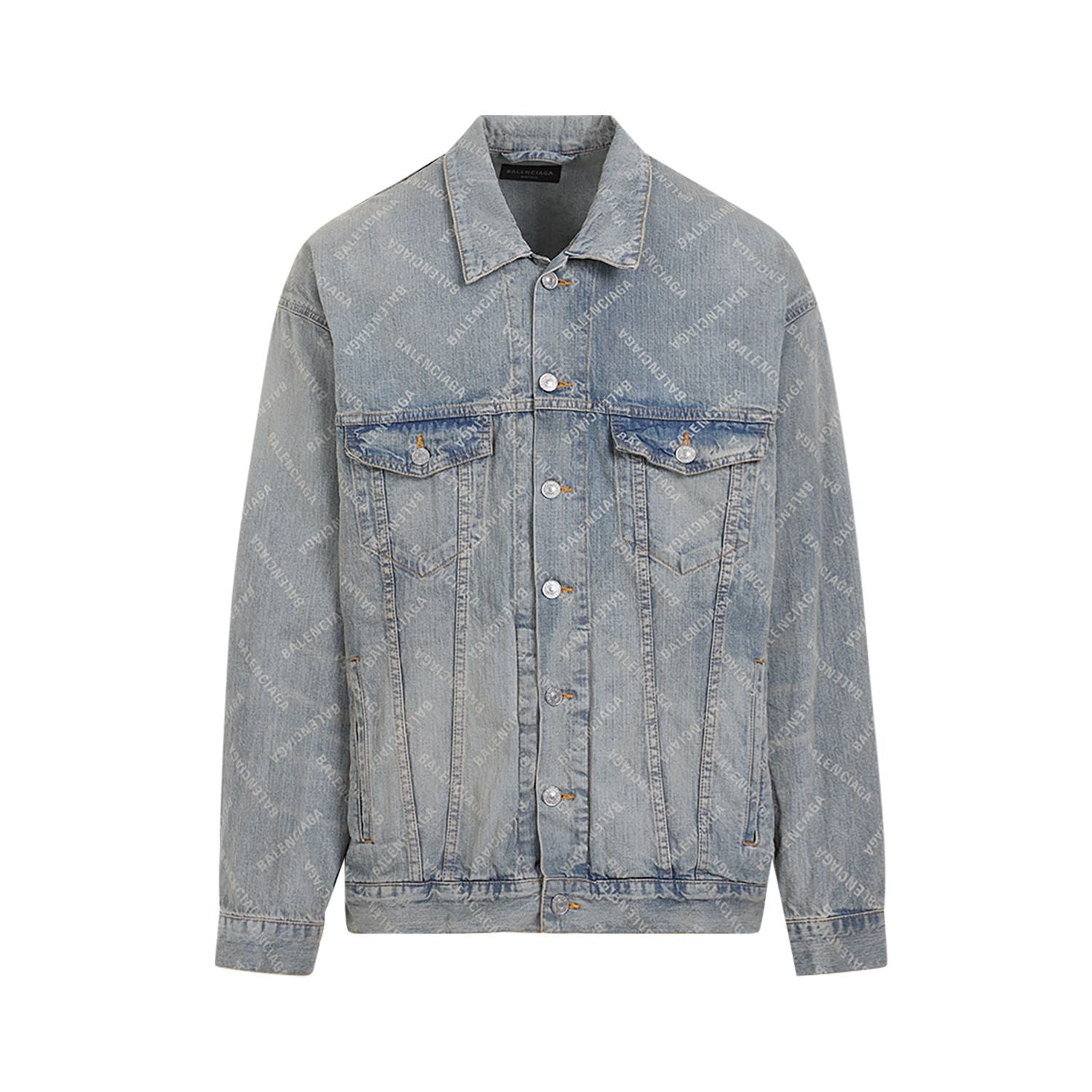 BALENCIAGA Oversized Denim Jacket - SS24 Collection
