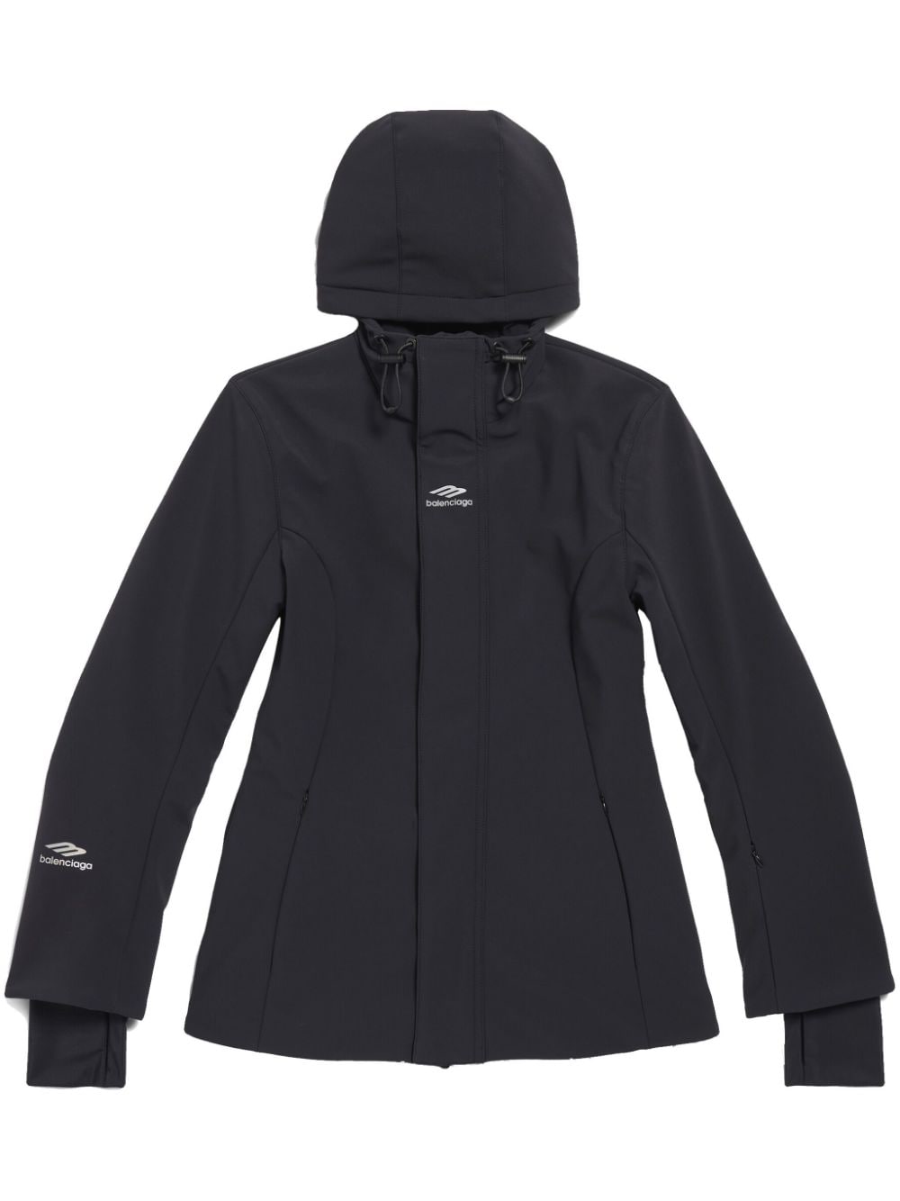 BALENCIAGA Stretch Waterproof Ski Parka Jacket for Women