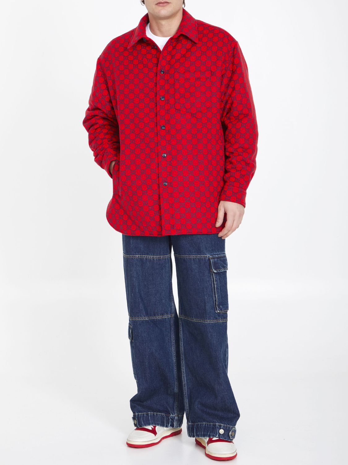 GUCCI Cargo Jeans with Flap Pockets for Men