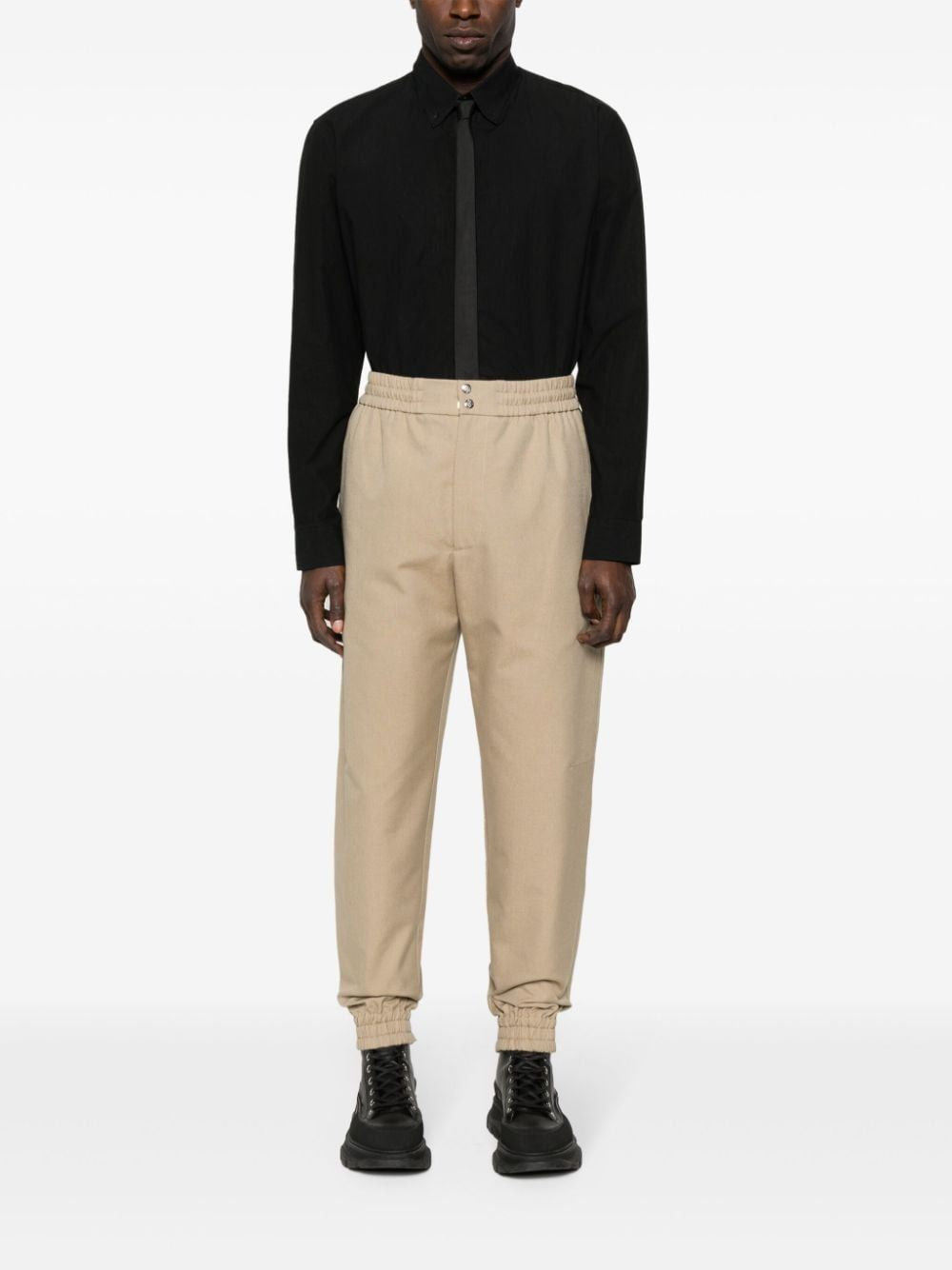 ALEXANDER MCQUEEN Men's Cargo Trousers - Spring/Summer 2025 Collection