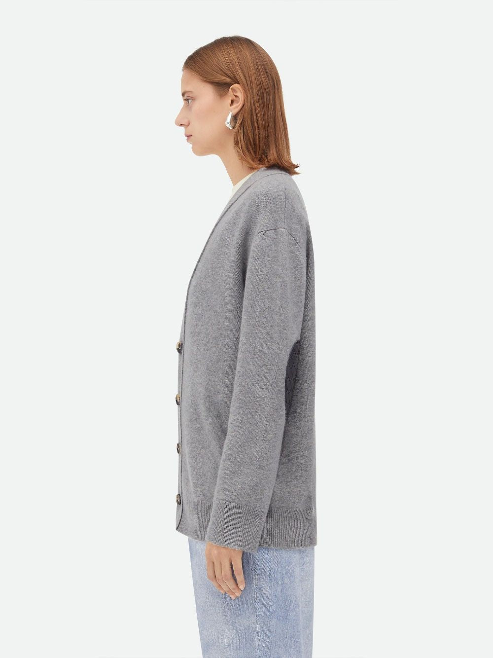 BOTTEGA VENETA Stretch Cashmere Blend Cardigan for Women