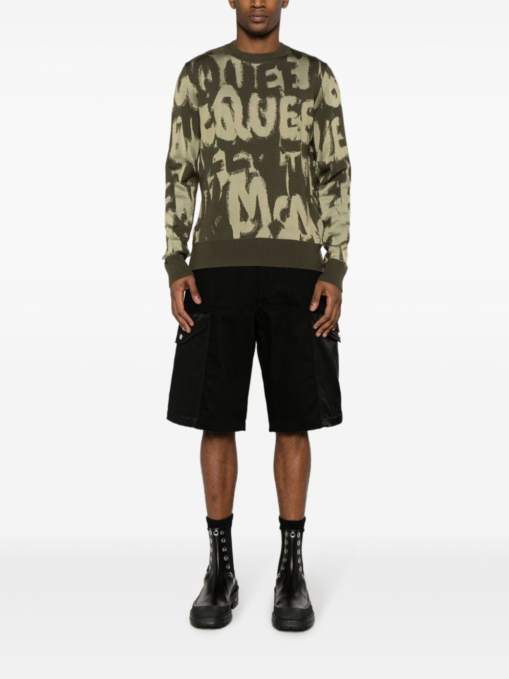 ALEXANDER MCQUEEN Effortless Minimalist Hybrid Shorts