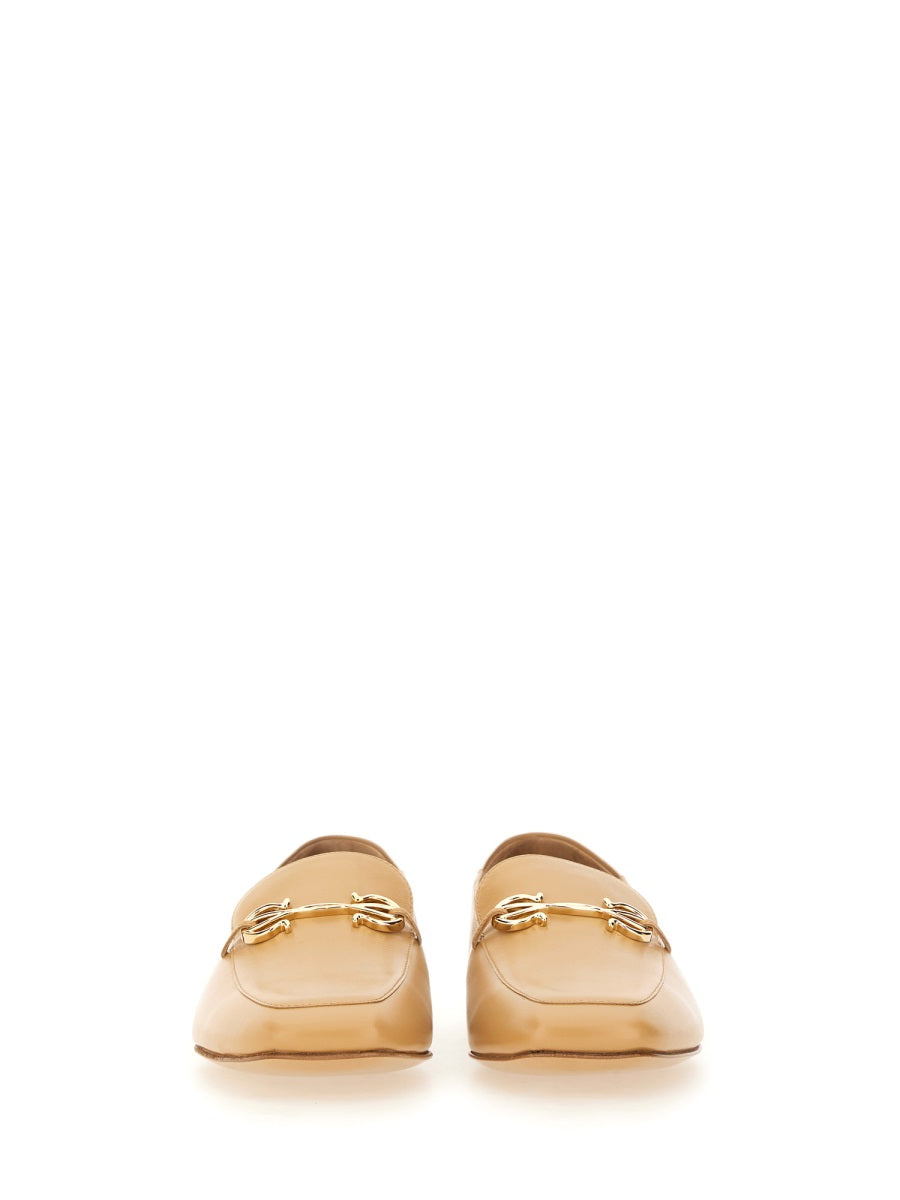 Ferragamo Elegant Leather Loafers for Women