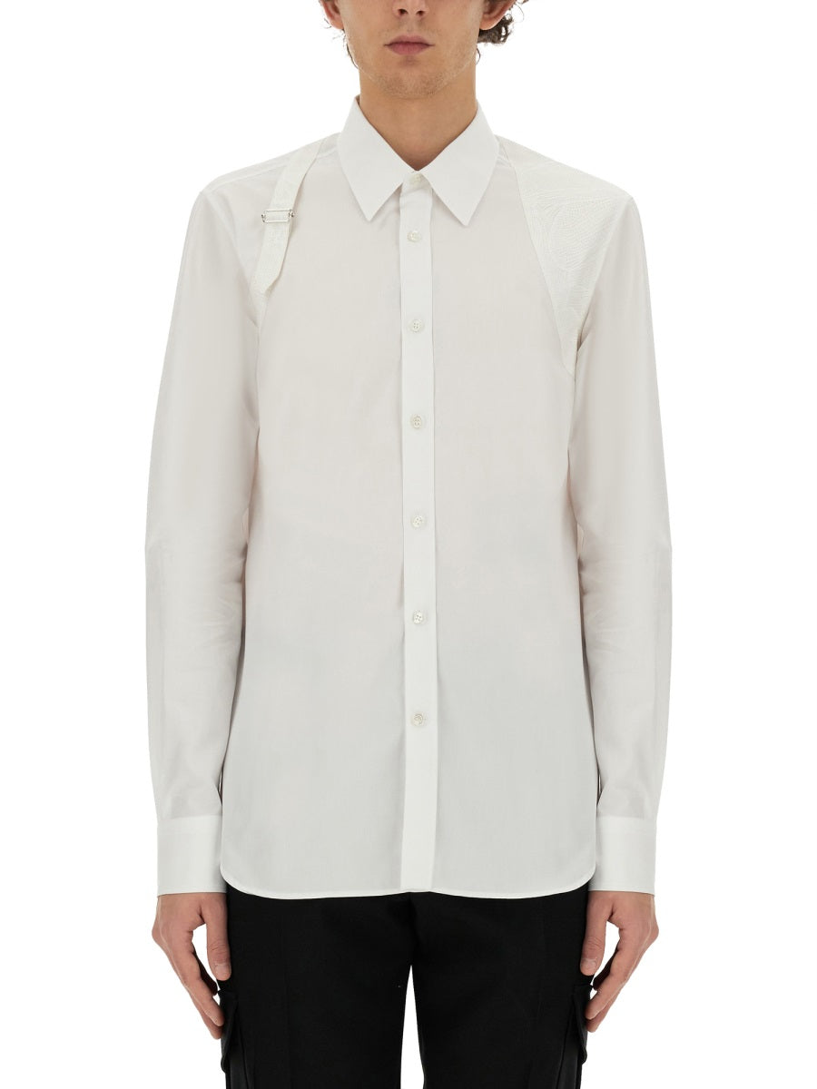 ALEXANDER MCQUEEN Harness Shirt - Regular Fit Size 16