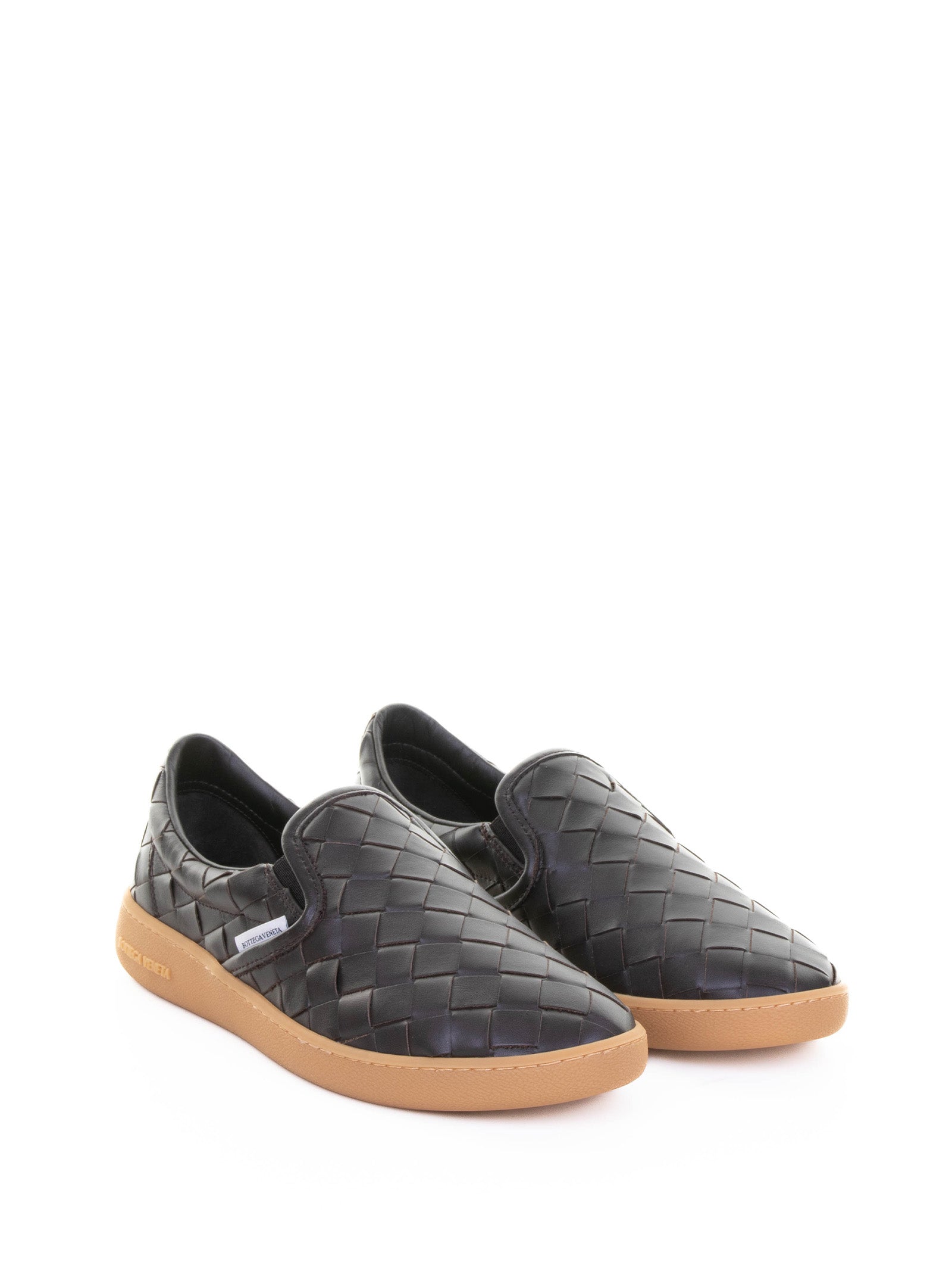 BOTTEGA VENETA Soft Calfskin Slip-On Sneakers for Men