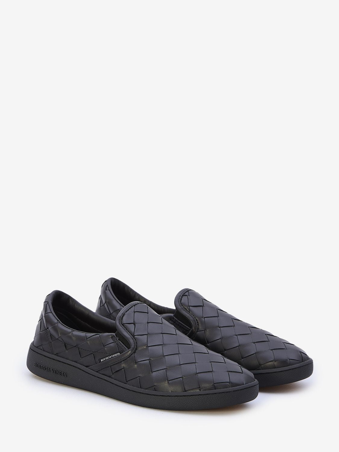 BOTTEGA VENETA Leather Sawyer Slip-Ons for Men