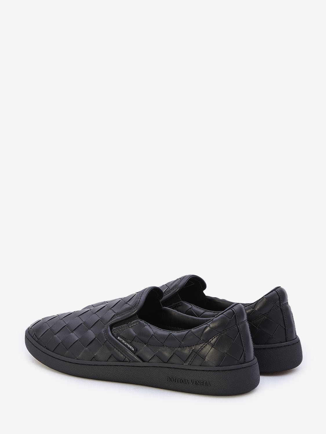 BOTTEGA VENETA Leather Sawyer Slip-Ons for Men