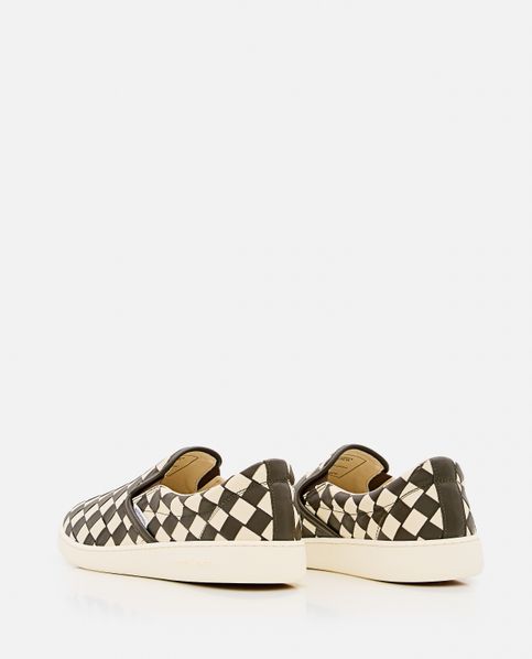 BOTTEGA VENETA Slip-On Leather Intrecciato Sneakers for Men