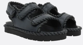 BOTTEGA VENETA Elegant Leather Sandals for Women - SS24