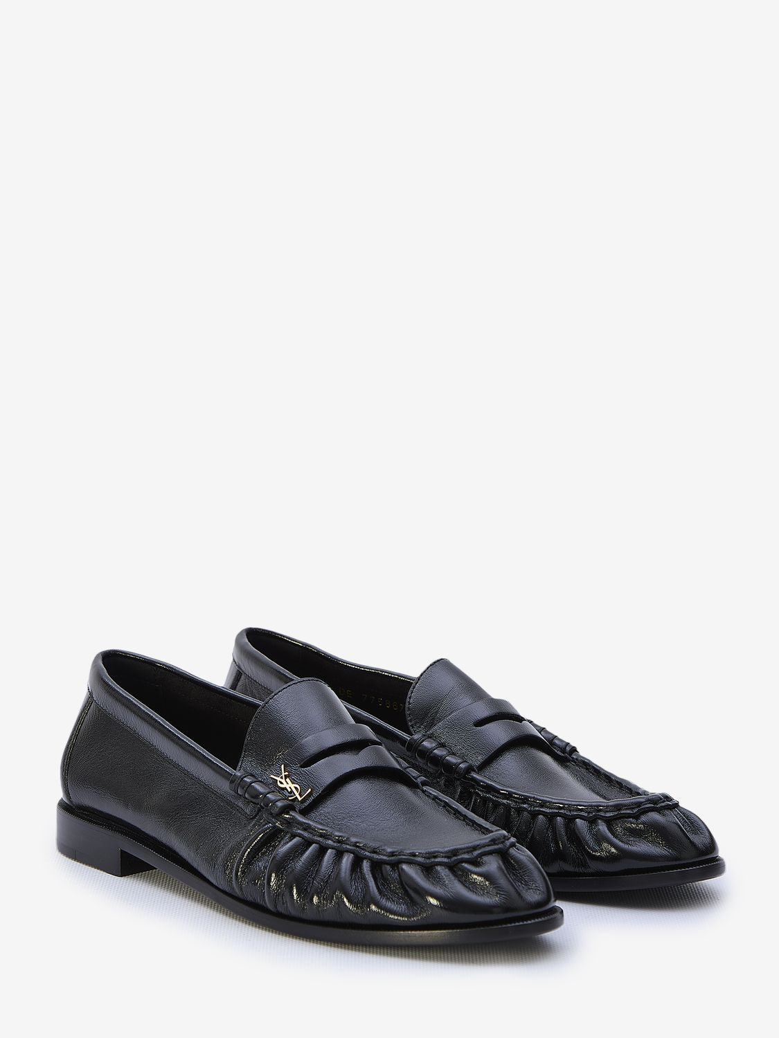 SAINT LAURENT Elegant Leather Loafers for Men