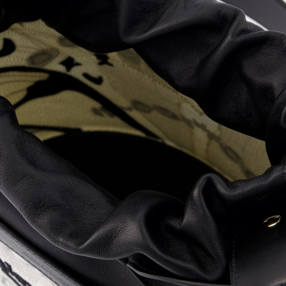 ALEXANDER MCQUEEN Mini Bucket Bow Crossbody Bag