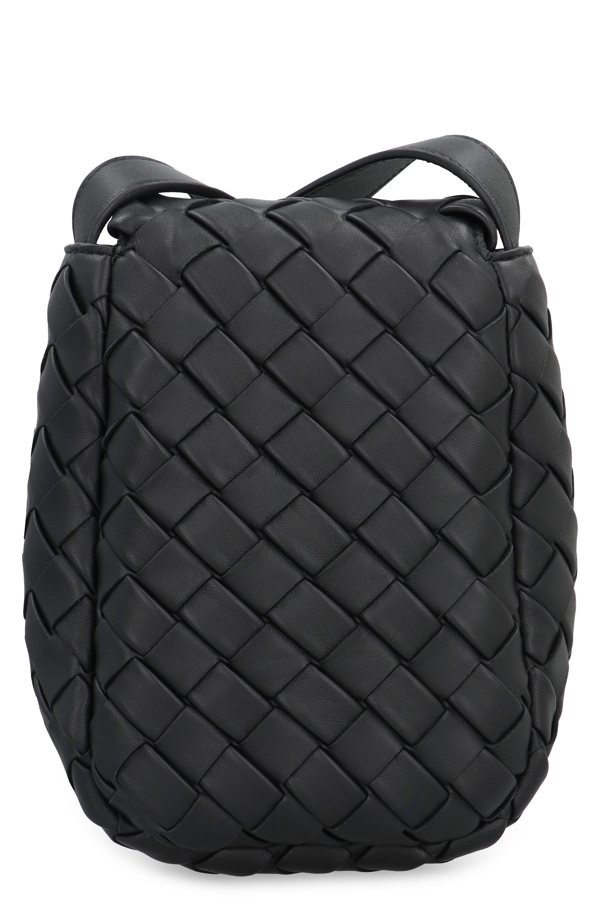 BOTTEGA VENETA Mini Intrecciato Nappa Leather Crossbody Handbag