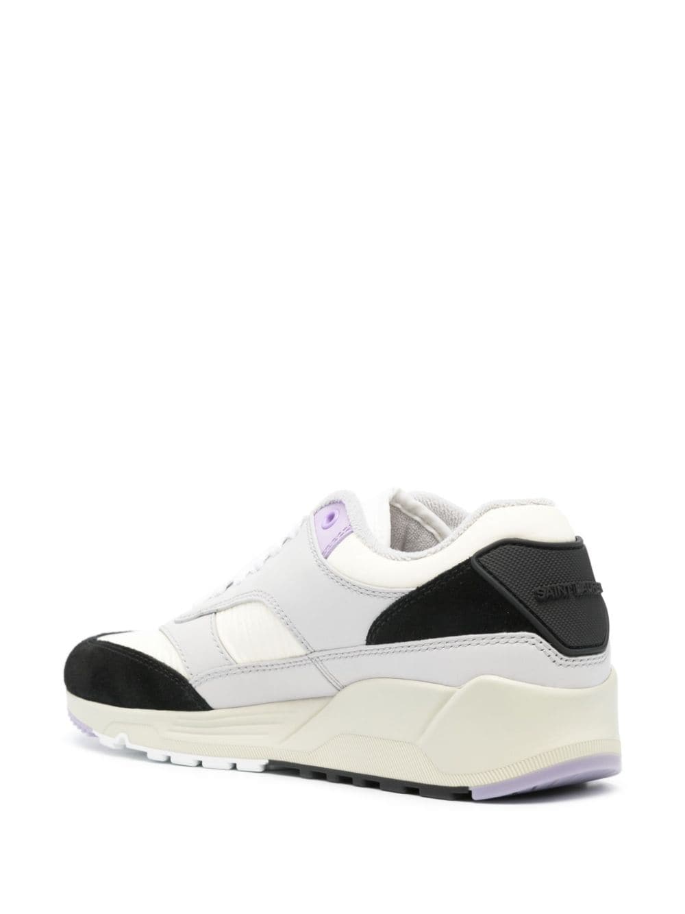 SAINT LAURENT Multicolour Leather Flat Shoes for Men