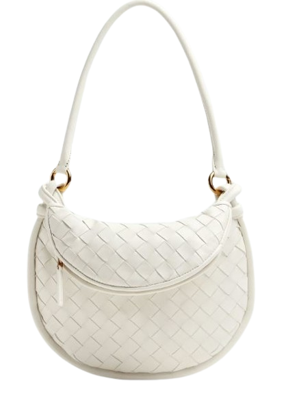 BOTTEGA VENETA Intrecciato Leather Mini Shoulder Handbag