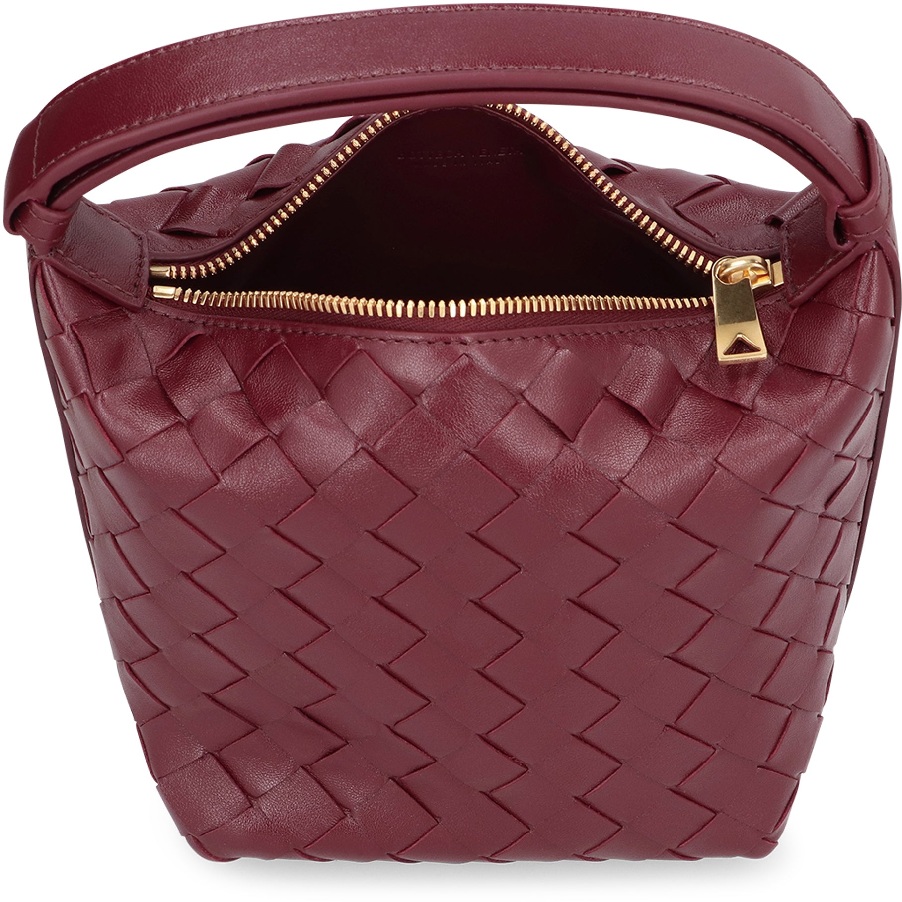 BOTTEGA VENETA Mini Leather Intrecciato Handbag