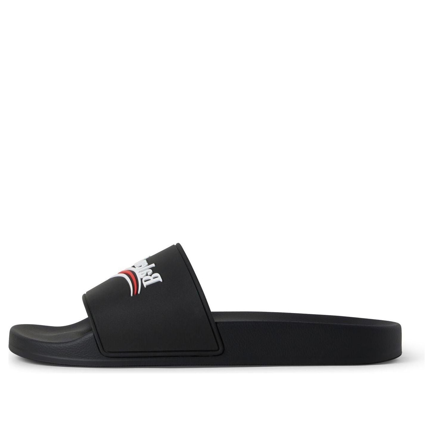 BALENCIAGA Political Logo Pool Sandals for Men